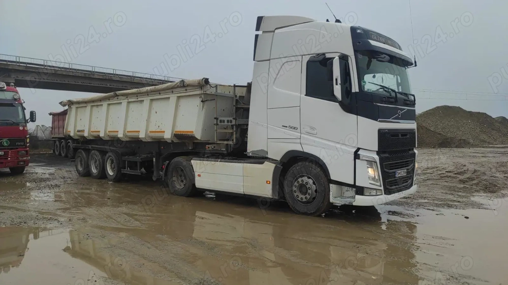 Volvo fh + semiremorca schmitz
