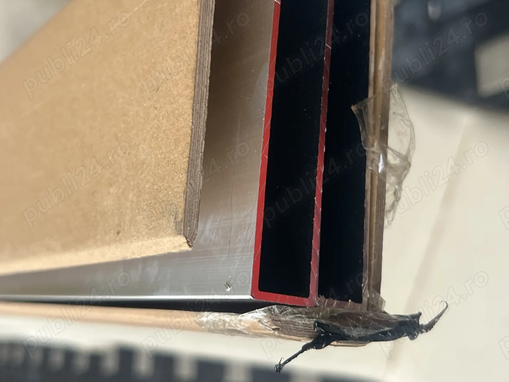 Teava de aluminiu rectangulara 