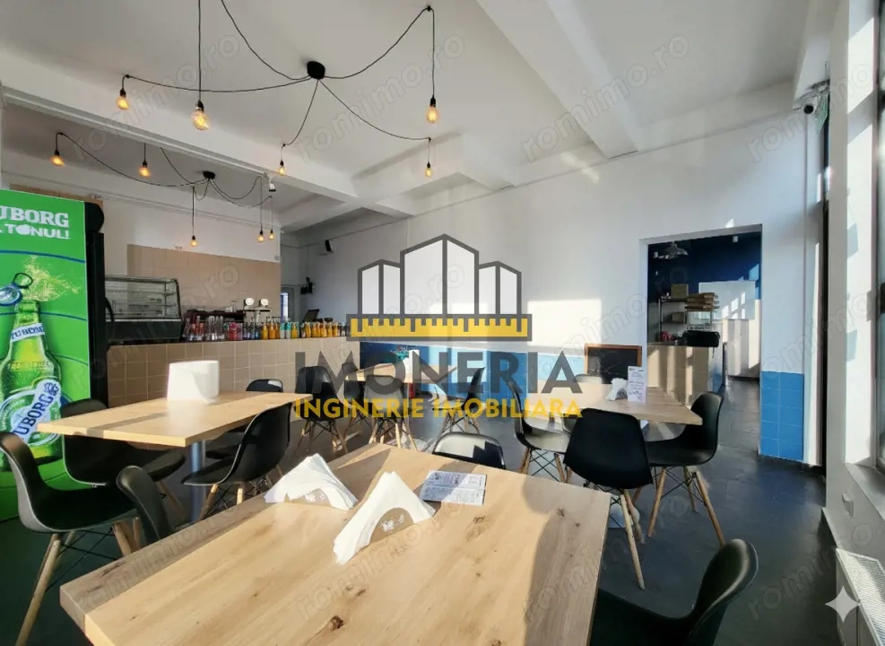Cafenea stradala-dotari full-100m metrou Mihai Bravu-posibilitate terasa