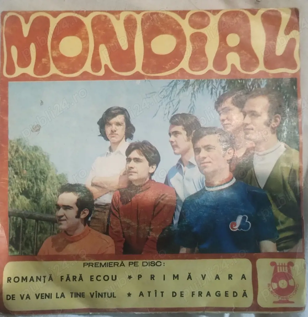 Formatia Mondial vinil 7inch editia1972