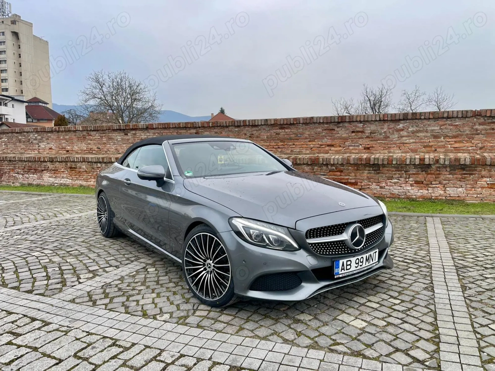 Mercedes C class 220d Cabrio Decapotabil 2018