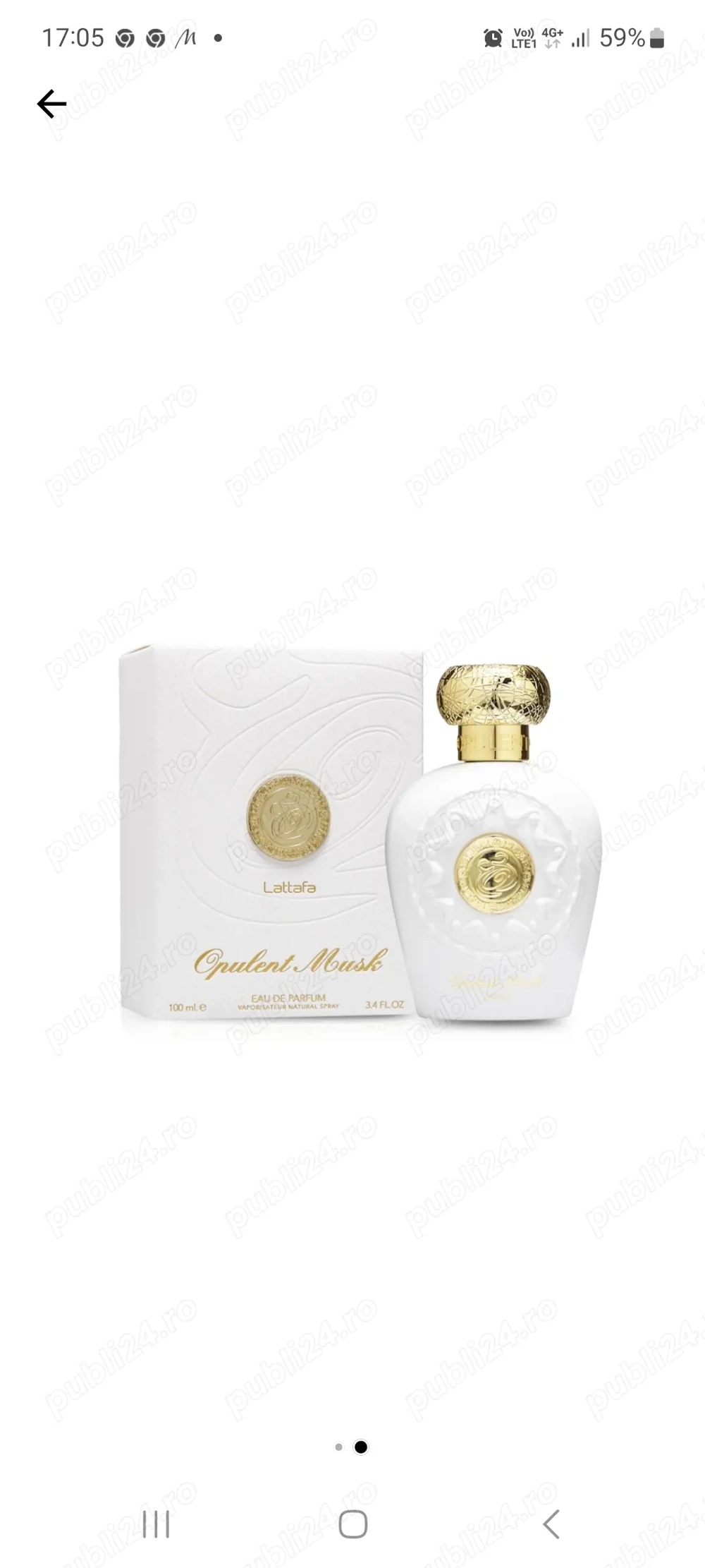 Vând parfum Lattafa Opulent Musk
