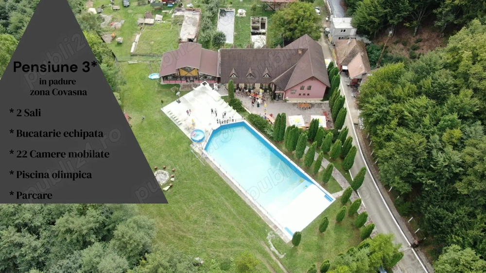 Pensiune restaurant   sala de evenimente la munte afacere la cheie pe profit