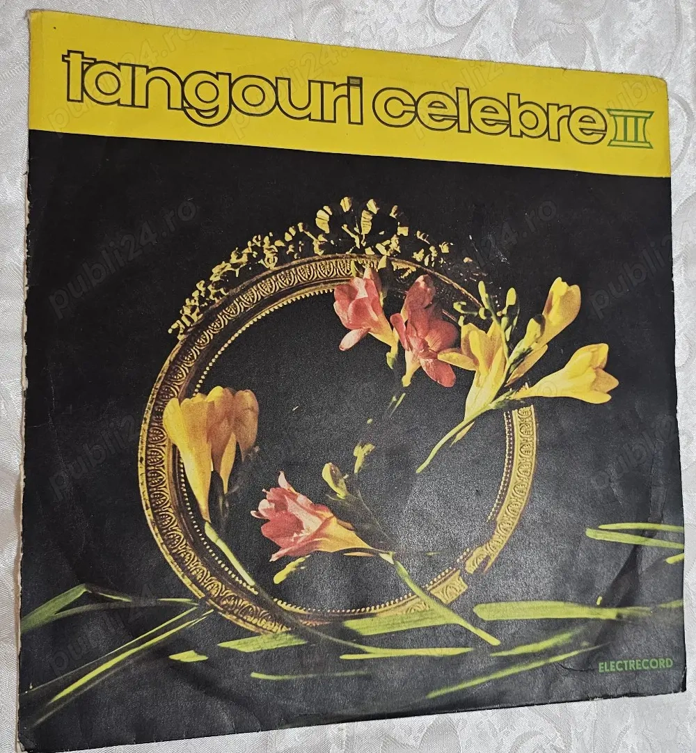 Disc vinil Tangouri celebre III   Electrecord