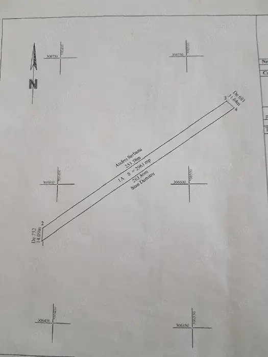 Teren extravilan com. Vidra, sat Cretesti, jud. Ilfov