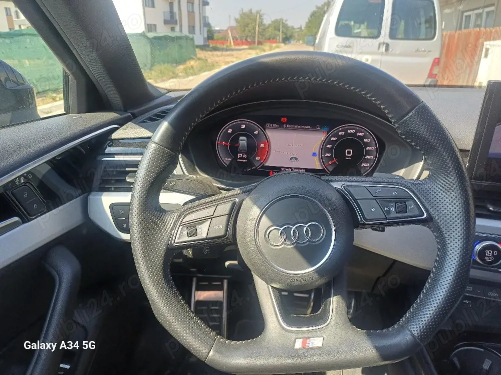 vand audi a 4 sline diesel hibrid  