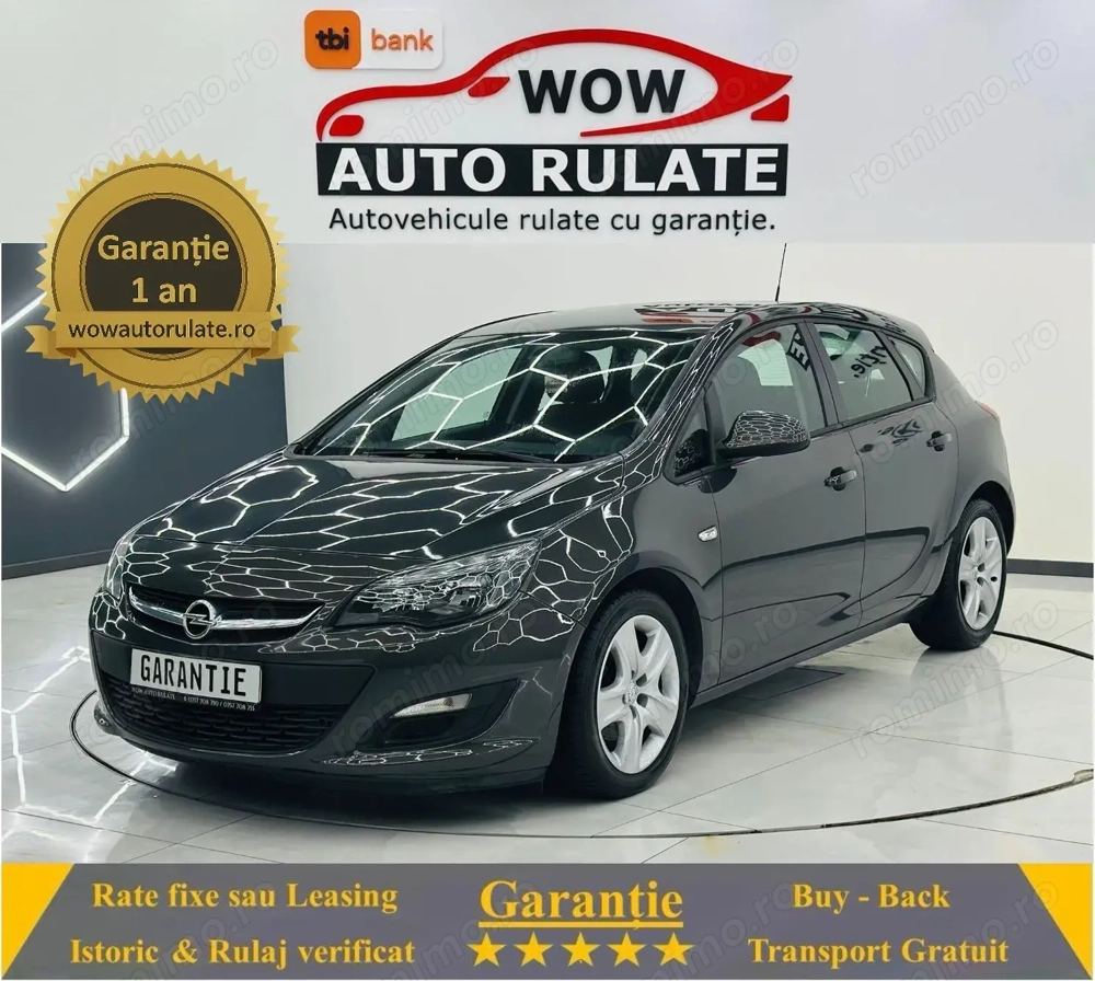 OPEL ASTRA 2013 1.7D E5 Garantie 12 Luni Rate Avans 0 Doar Cu Buletinul