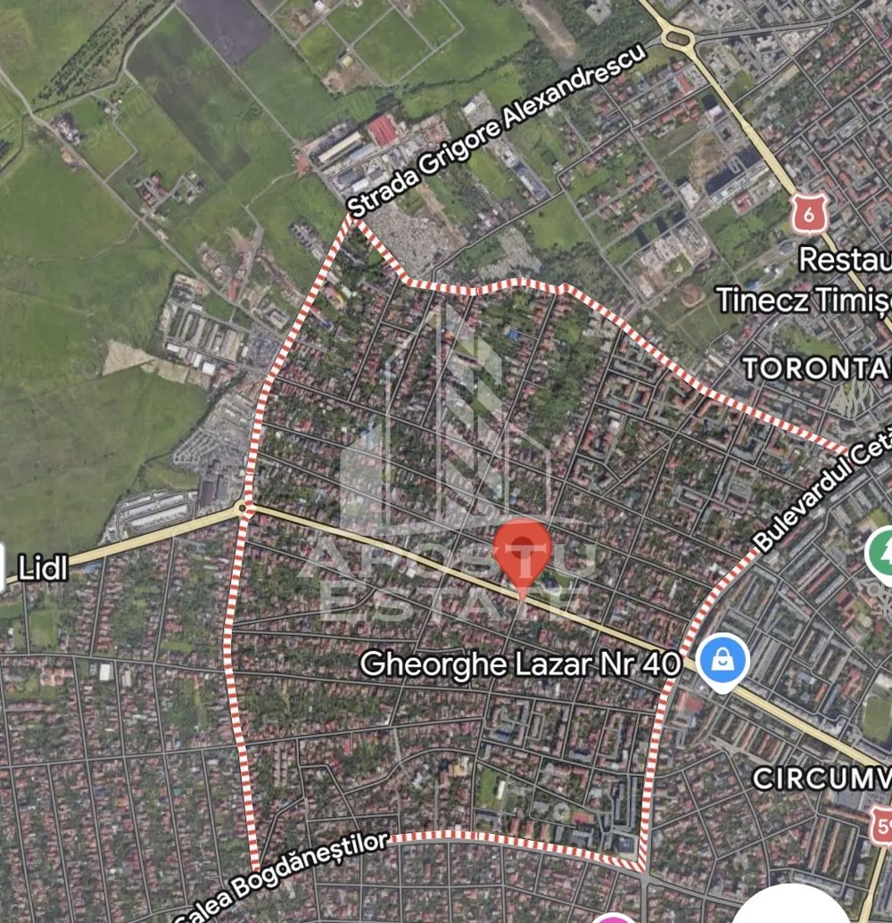 Teren intravilan cu autorizatie P+3, in zona Mehala – Timisoara