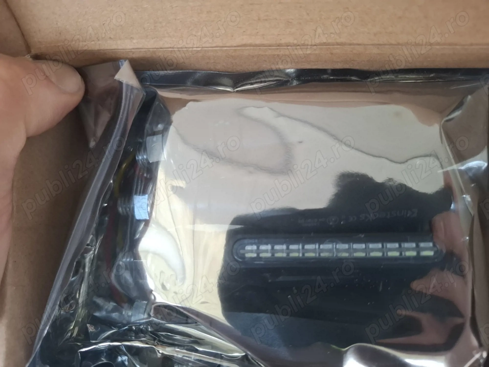 Set 4 semnalizări motocicletă LED - lumini semnalizare și STOP