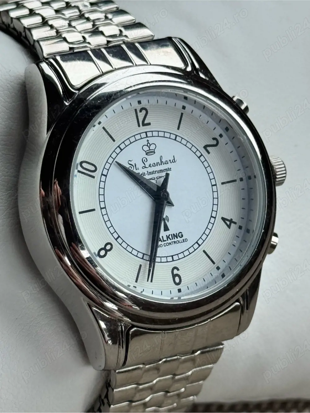 Ceas St. Leonhard Talking Senior Clock cu functie de redare audio