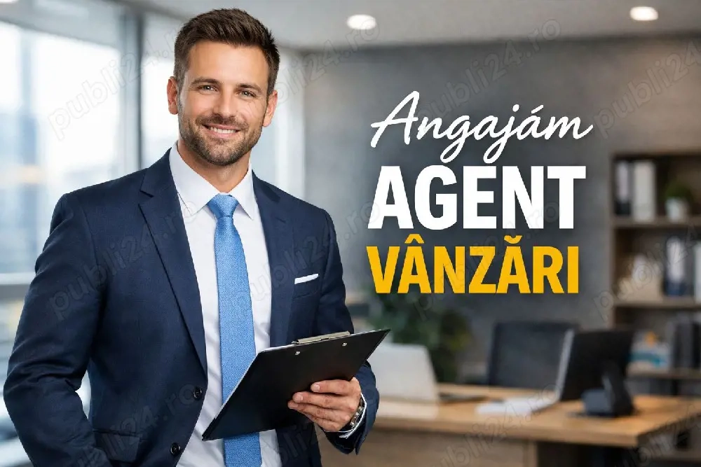 Angajam agent vanzari