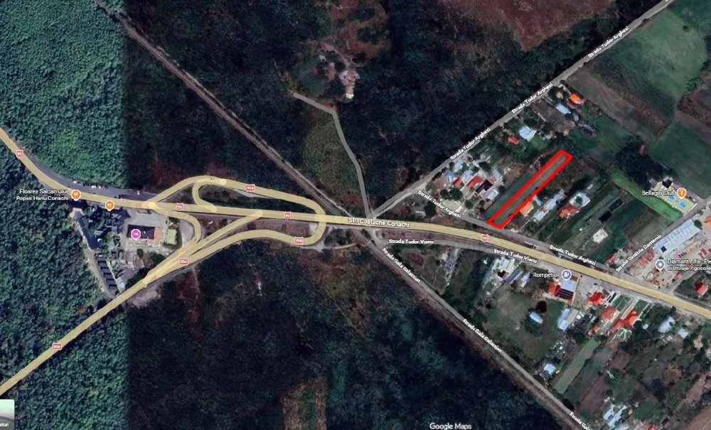 Teren intravilan 2300mp Hanu Conachi - DN25 Galati