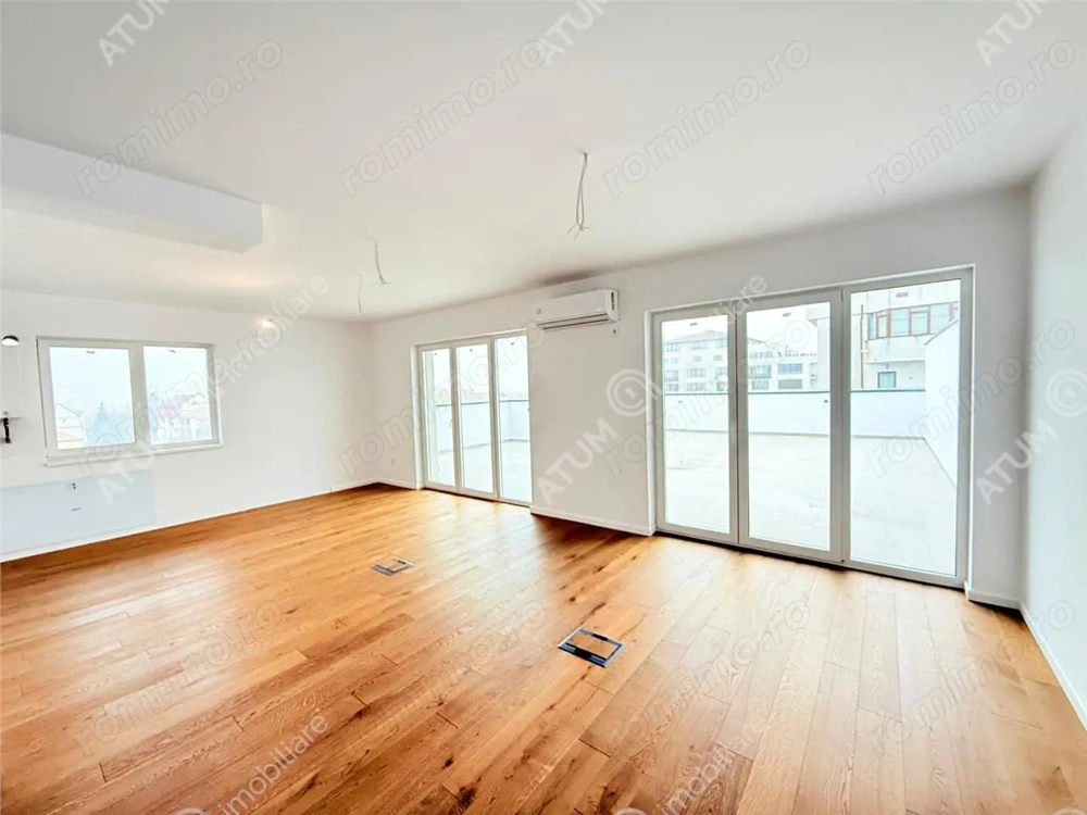 Penthouse cu 4 camere 111 mp utili terasa 78 mp doua locuri parcare