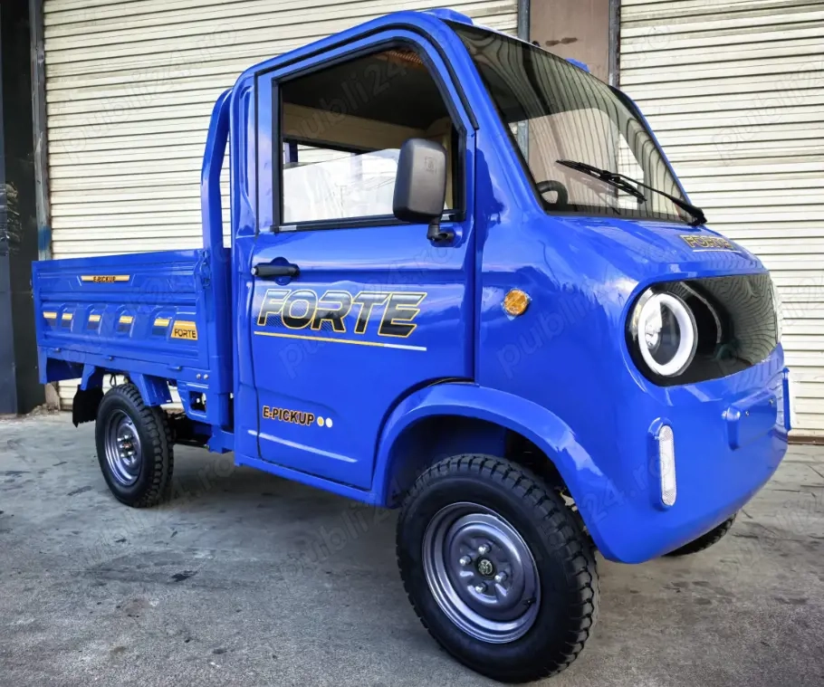 Cvadriciclu electric Forte E-Pickup-100 km autonomie