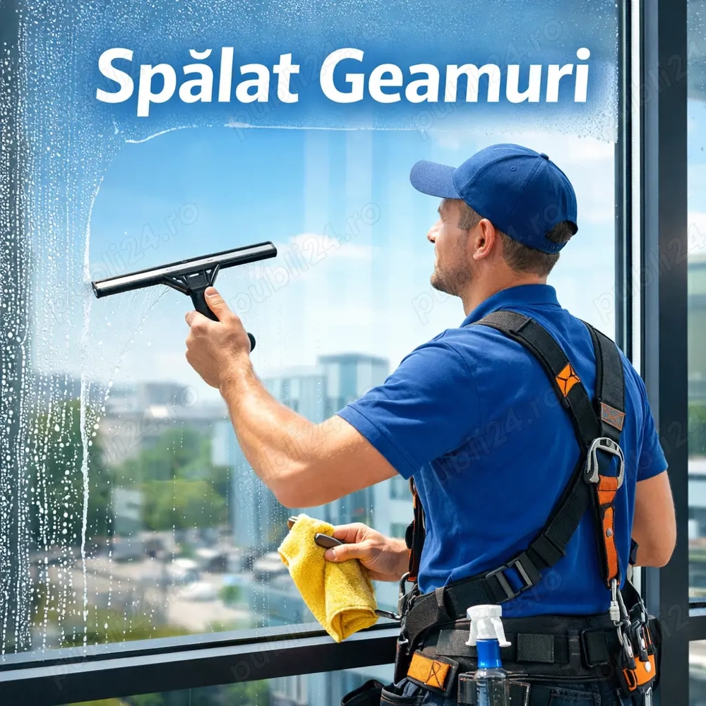 Spalat Geamuri Profesional - Servicii Complete pentru Locuinte sau Spatii Comerciale