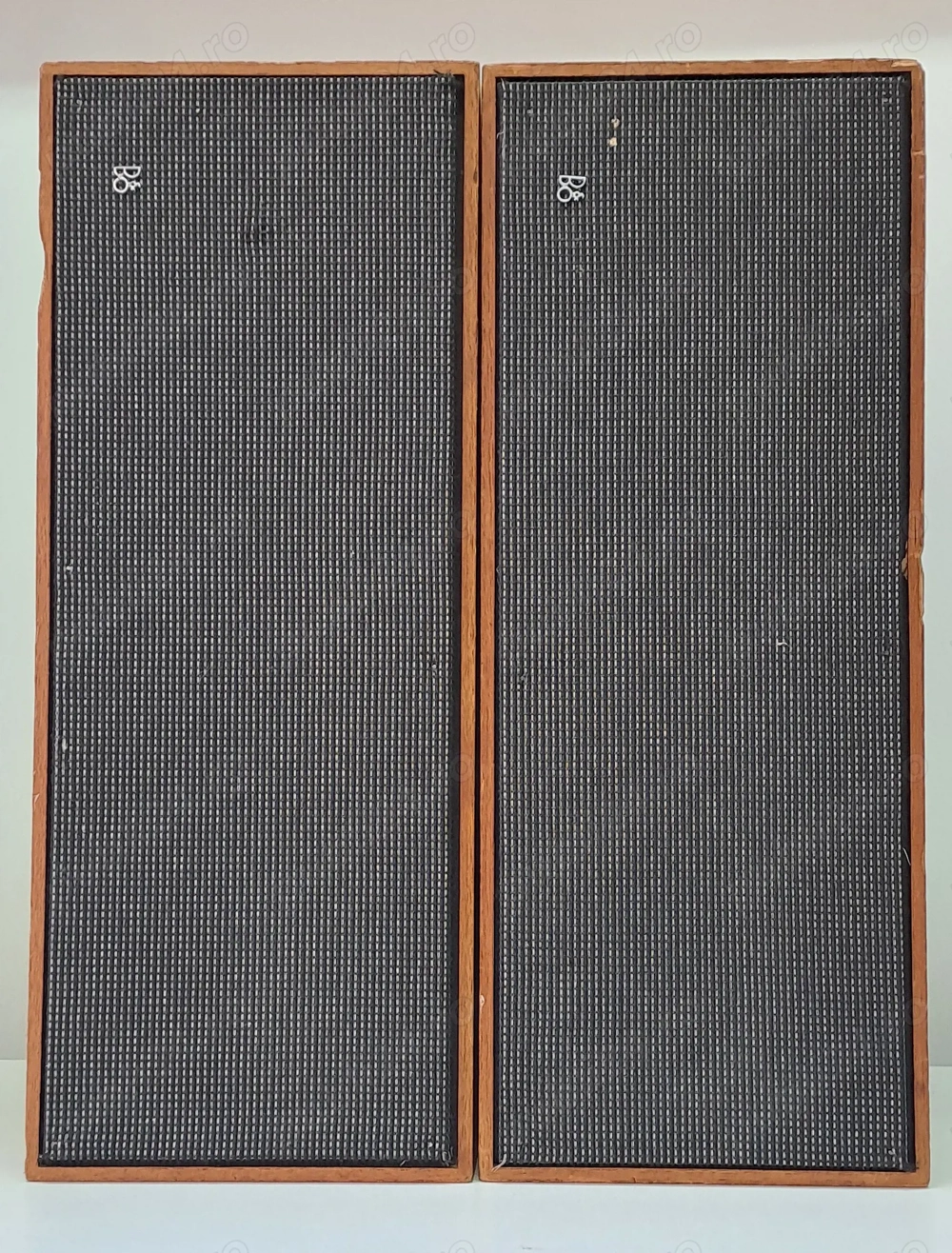 Boxe Vintage Bang & Olufsen Beovox 1000   Lemn Tec (Teak)   Design Jacob Jensen   1967