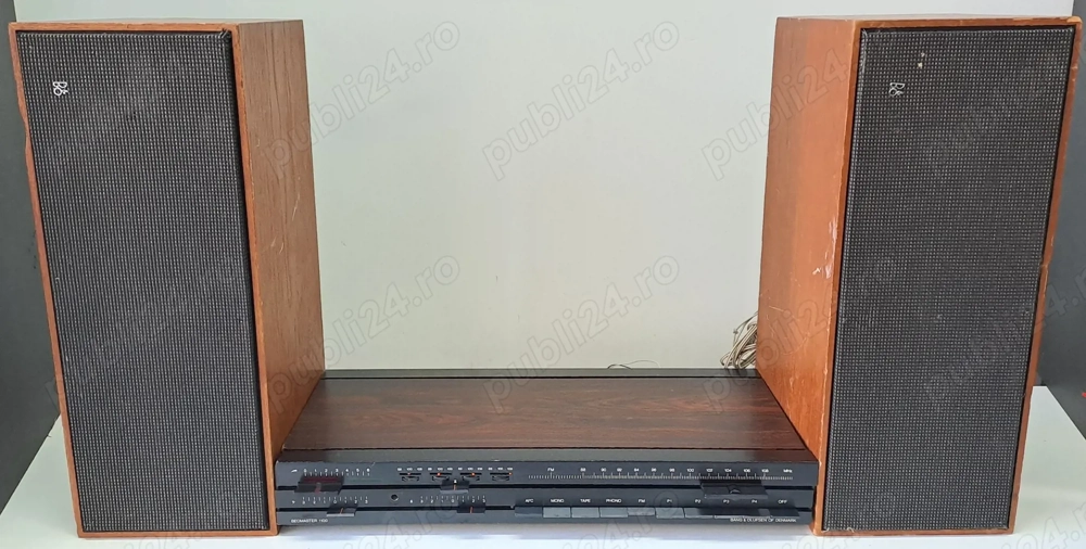 Sistem Vintage Bang & Olufsen: Beomaster 1100 + Beovox 1000   Design Jacob Jensen