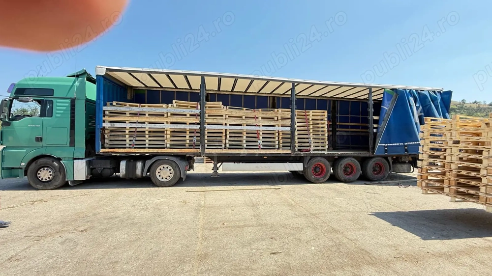 Remorca Krone 2009, axa liftanta