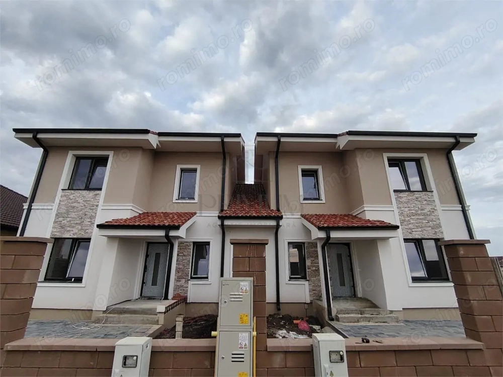 DUPLEX DEOSEBIT IN MOSNITA NOUA - ZONA CENTURA - 123 MP UTILI - SEPARAT PRIN CAMERA TEHNICA