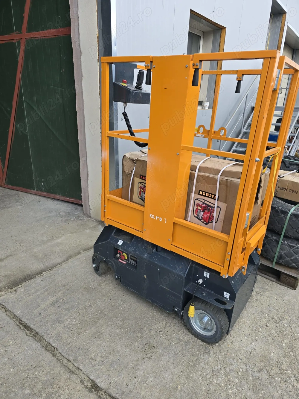 Nacela Electrica Braviisol Leonard HD, 4.9M, An 2021, Telescopica, Extensibila