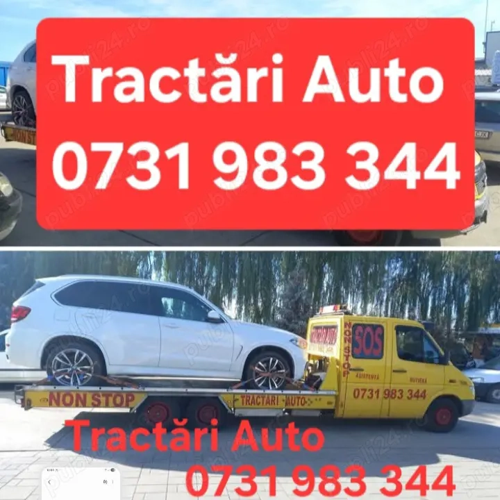 Tractari Auto Asistenta Rutiera A1 Margina Faget Timișoara 