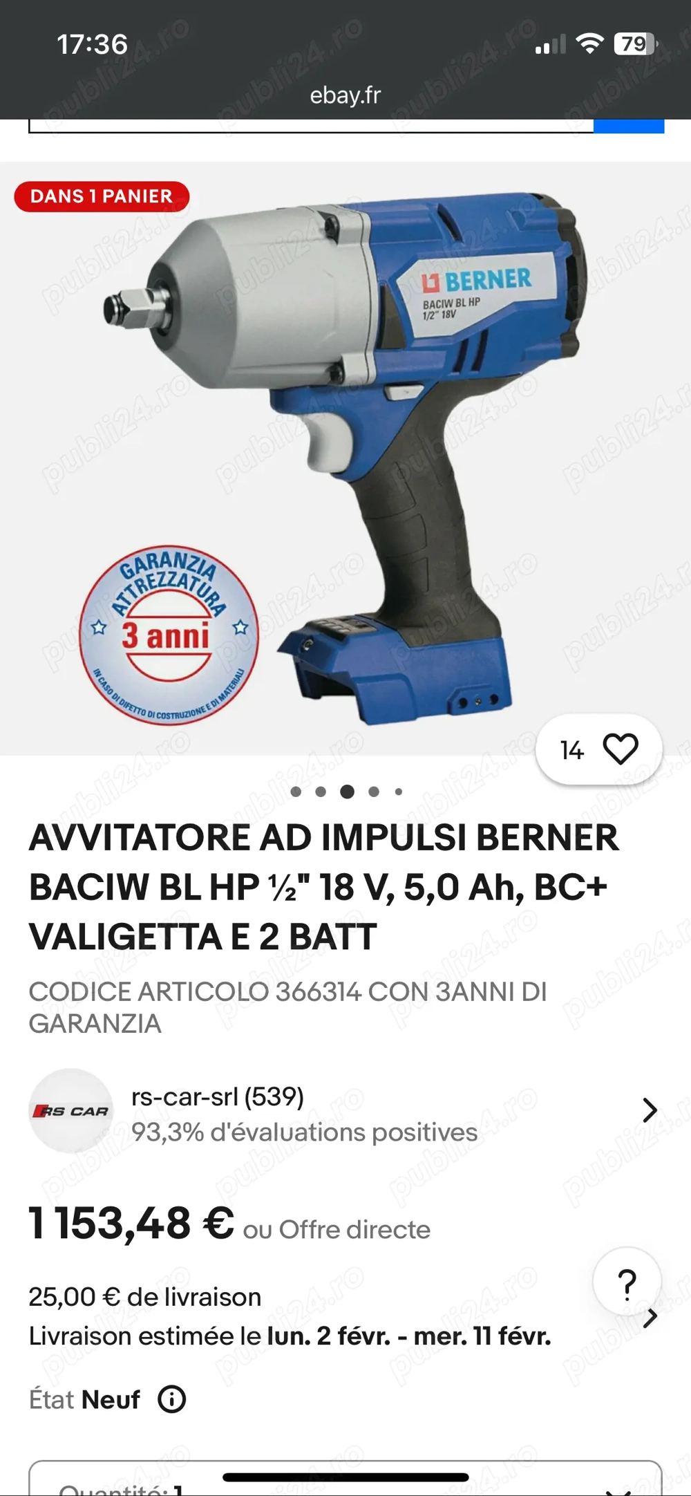 Pistol Impuls Berner