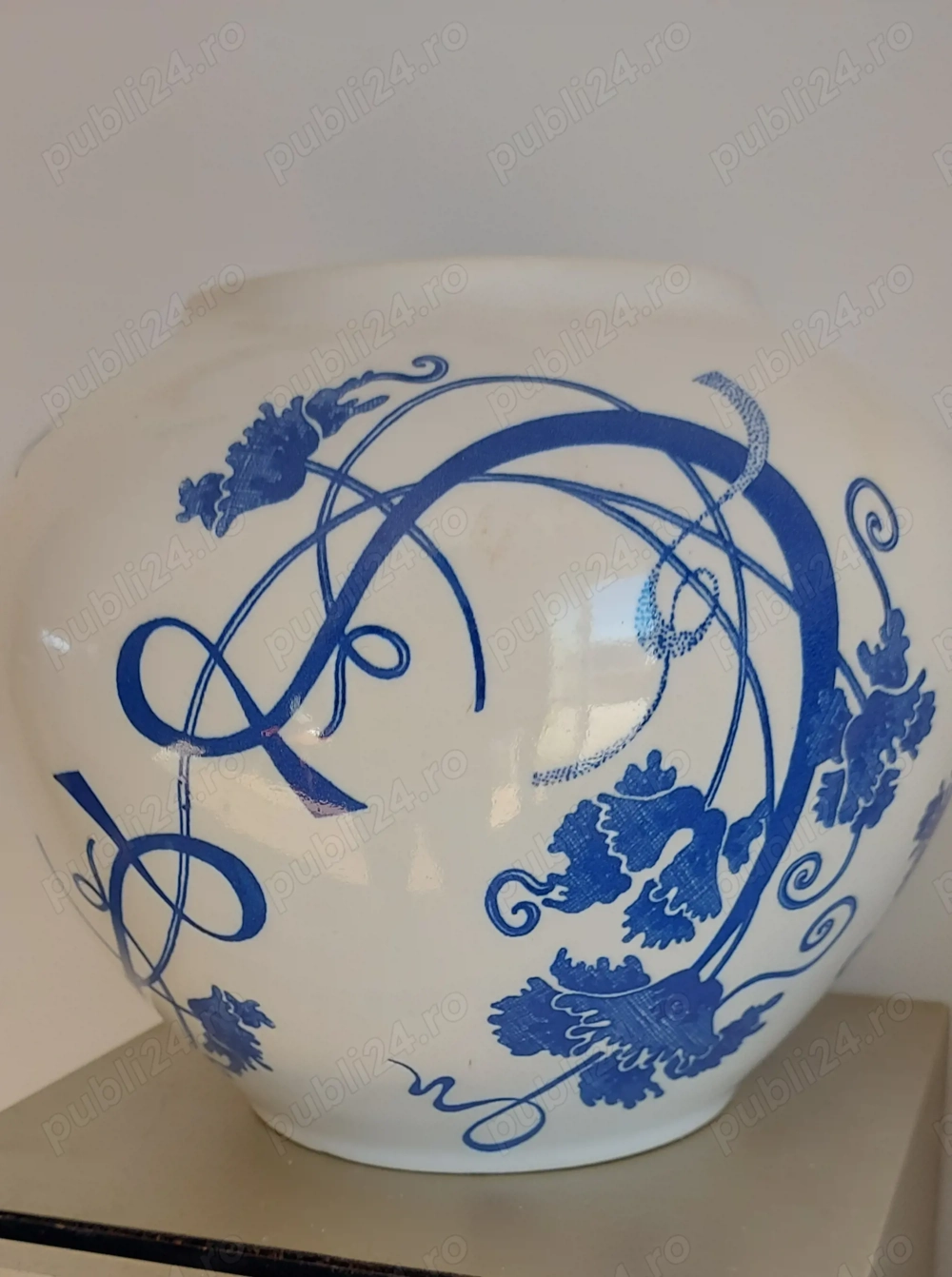 Vaza Portelan Acid Floral Delft 