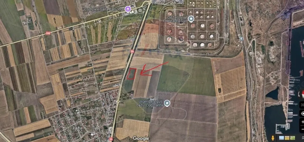 De vanzare teren 2,499mp Lazu Constanta