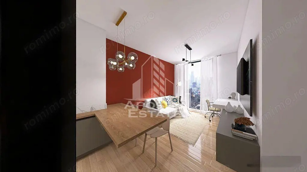 Apartament de lux cu 2 camere, open space, zona Torontalului