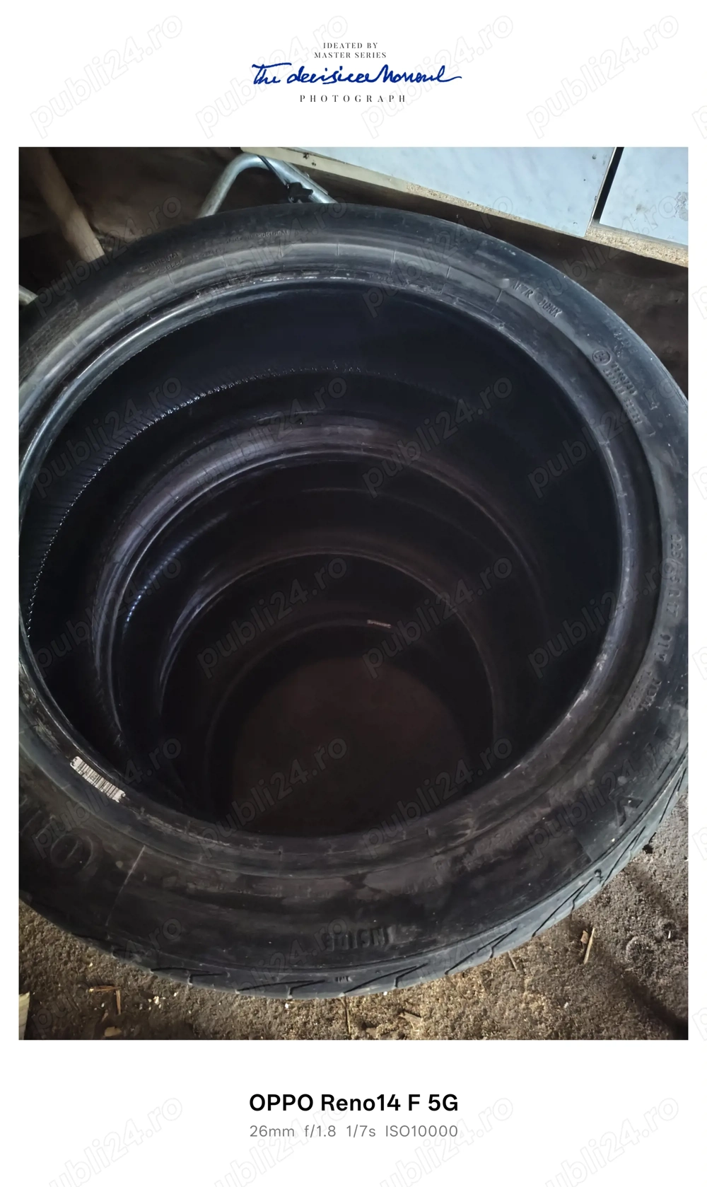 Anvelope folosite pentru puțin timp sunt în stare foarte buna 