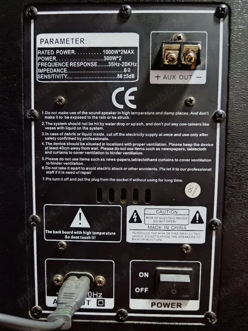 Boxe Jrh superbe 1.500 lei 