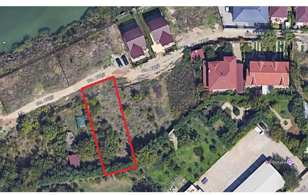 Lot de casa (500 mp) pe str. Baltii - Dobroiesti. Comision 0!