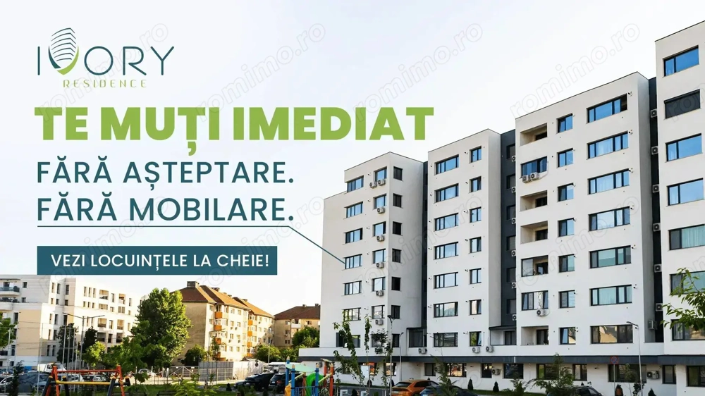 Ivory Residence Pipera - Apartament 1 cameră complet mobilat - Comision 0%