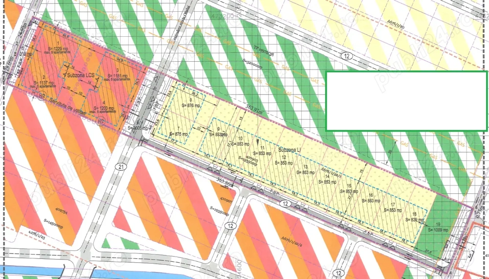 Vand 19350mp teren intravilan cu PUZ in sat Chisoda, comuna Giroc, jud. Timis
