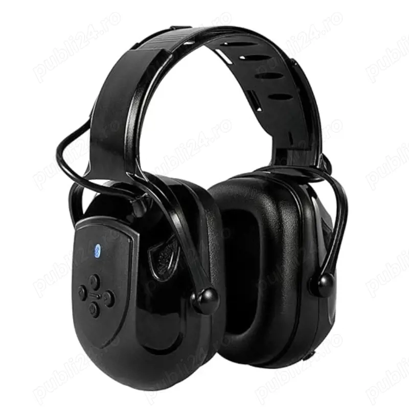 Casti Antifonice cu Bluetooth,de siguranta cu reducere a zgomotului cu 29 dB, fara fir 