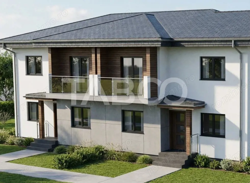 Casa duplex 4 camere  120 mpu de tip duplex zona Selimbar Sibiu 