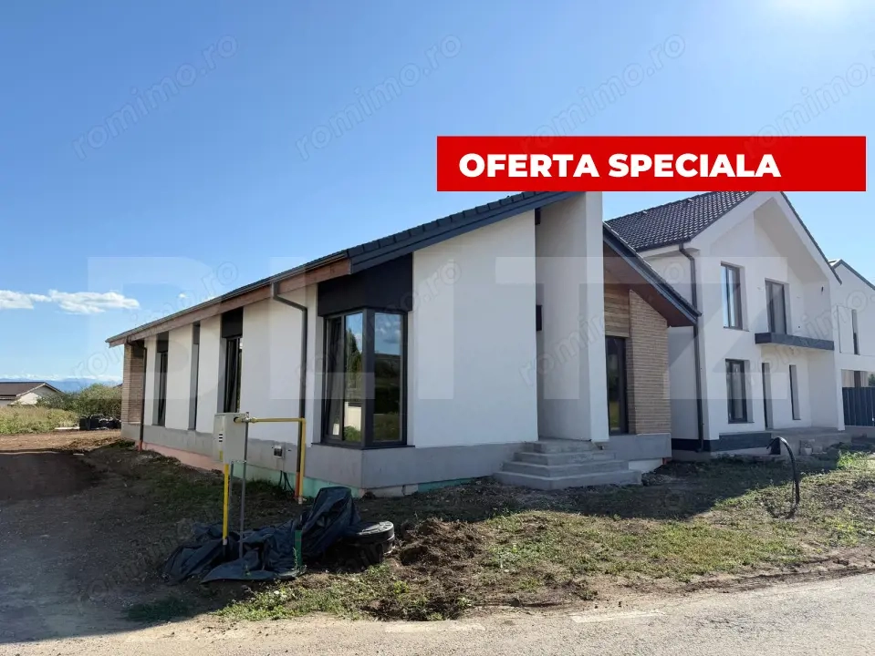 Casă modernă S+P | 131 mp utili | Teren 575 mp | La cheie | Zonă excelentă