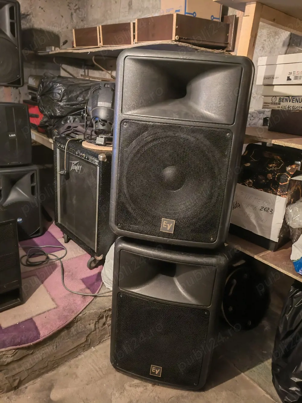 boxe  pe 15inch originale