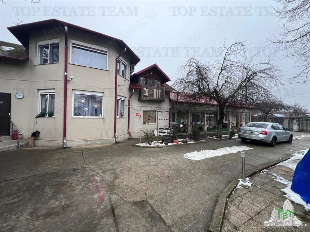 Vila individuala cuplata 6 camere S+P+M, cu incalzire pe centrala, toate utilitatile si hidrofor,zon