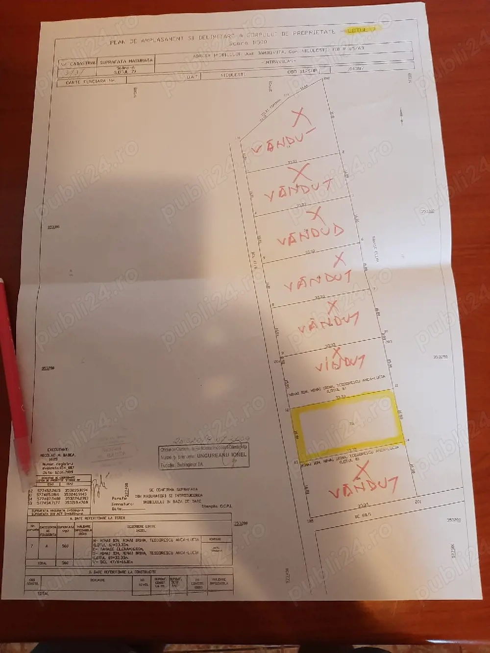 Teren de vinzare PERIS - MOVILA