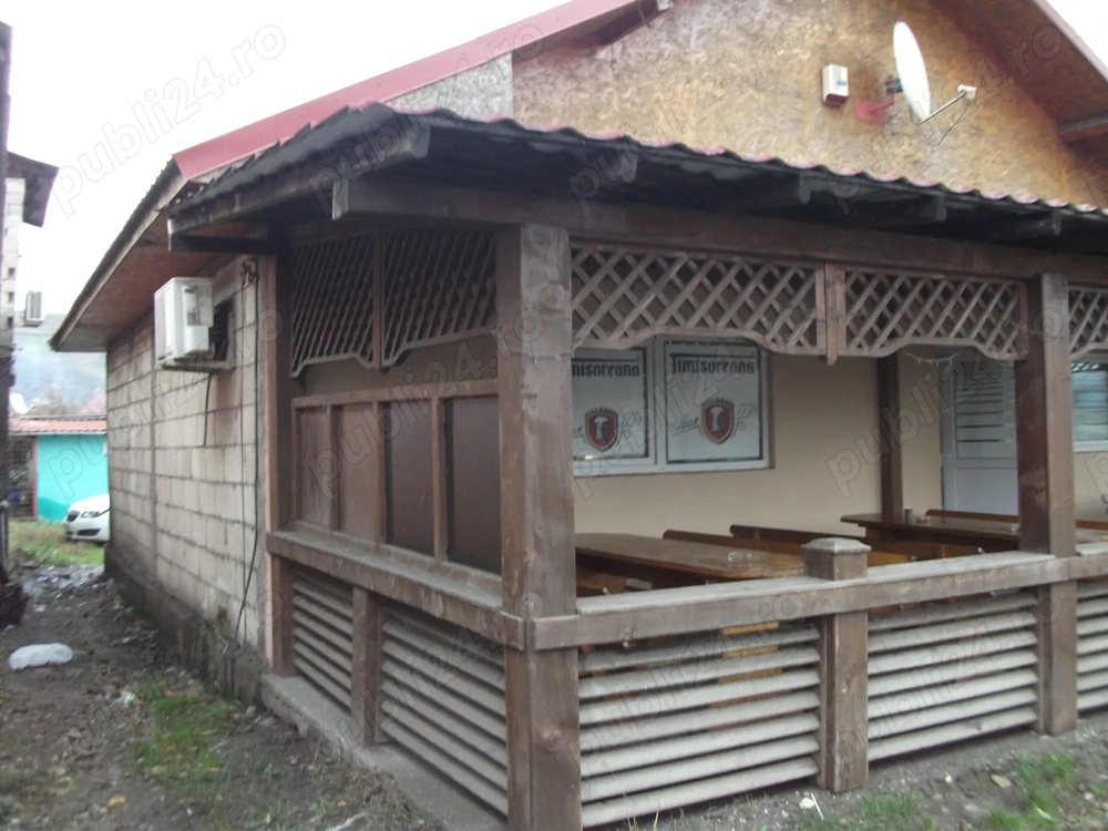 Clădire  cu  suprafața  de  63 mp (bar cu terasa si magazin) Mătăsari Gorj - de vânzare