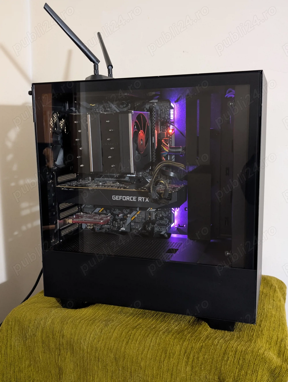 PC Gaming Asus Tuf, procesor i5 9600K, RTX 2070   8 GB, Ram 16 Gb