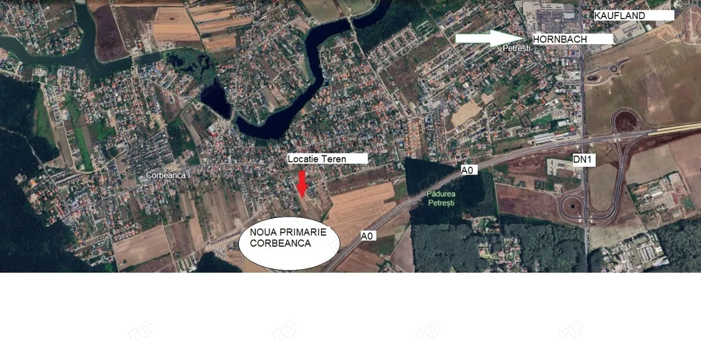 Cobeanca PRIMARIE Ogorului - Loturi 500 - 1100 mp - PRET DE LA 70E/MP