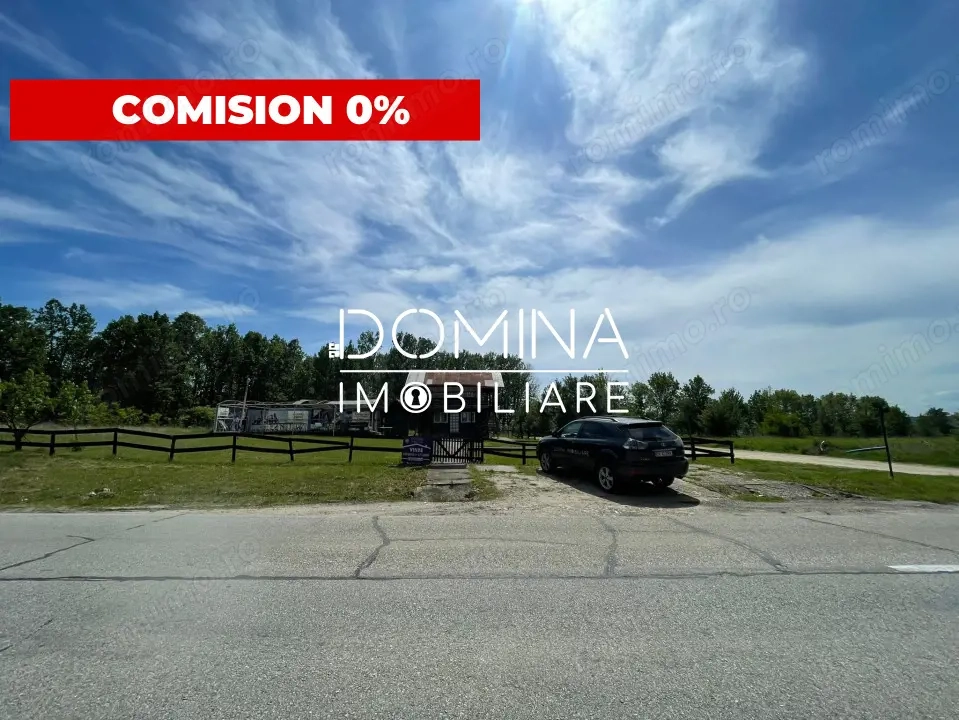 Vânzare teren *oportunitate investiție* situat în Cărbunești-Sat, la DN 67B