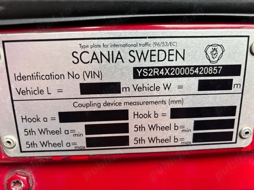 scania R 450 2016 Manual