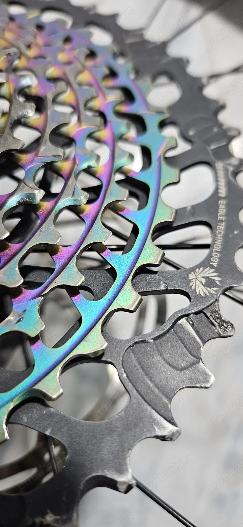 Pinioane + lant Sram Eagle XG-1299 10-52T Rainbow