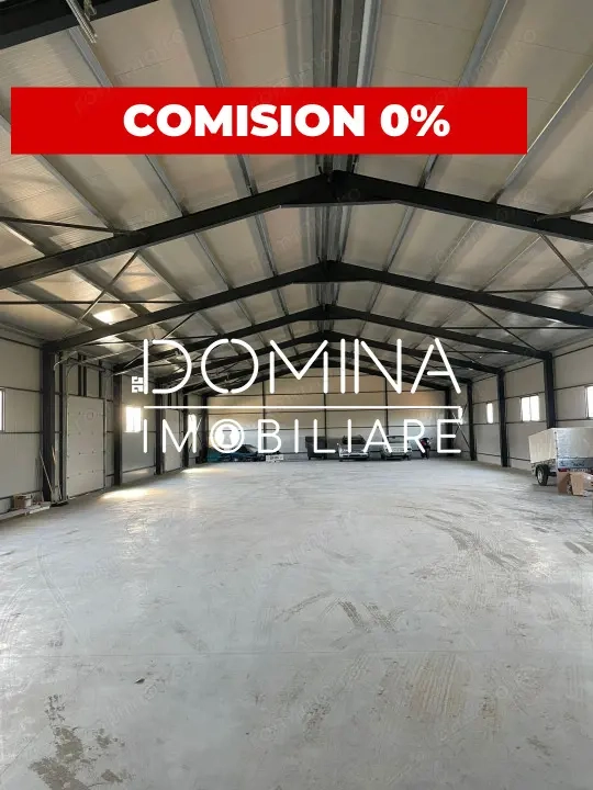 Închiriere hală industrială NOUĂ situată  în Bălești, la 5 km de Tg. Jiu