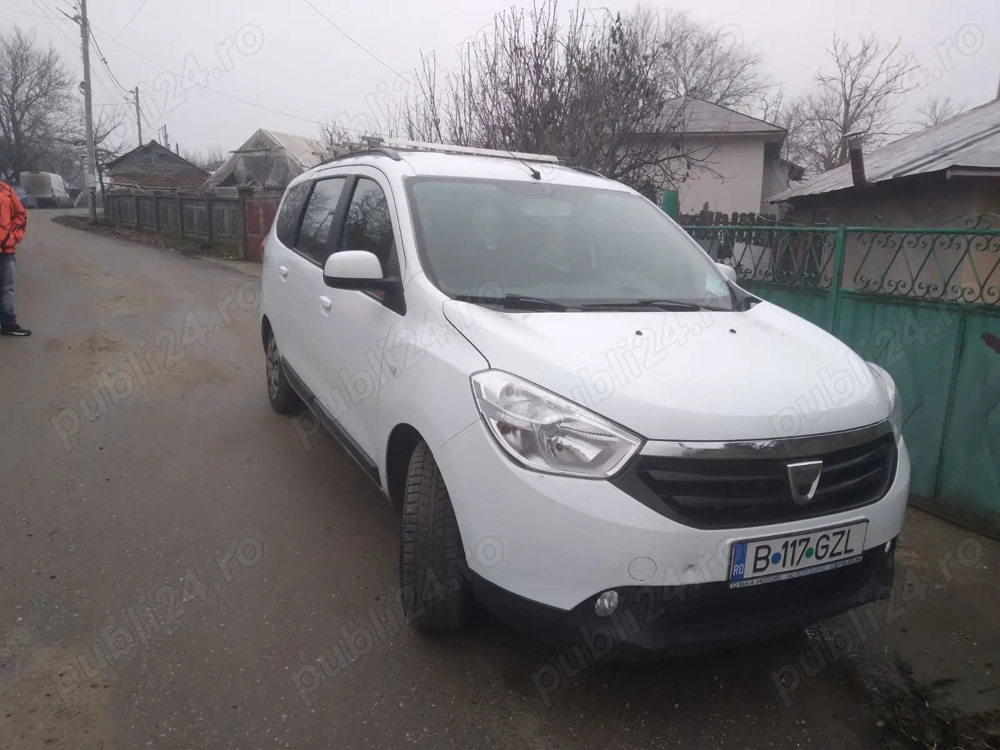 Reactualizat la 04 martie 2026 Dacia Lodgy 1.2 TCe 2016 5locuri 175000km ABS ESP AC NAV Full Electri