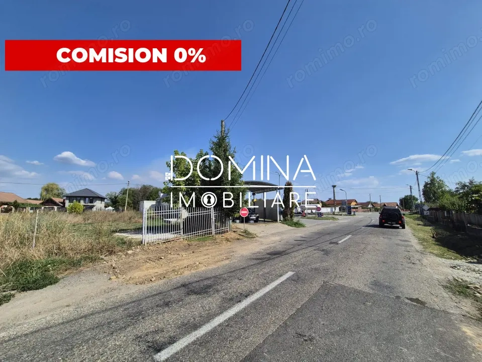 Teren de vânzare în Ursați, pretabil construcții rezidențiale  și comerciale