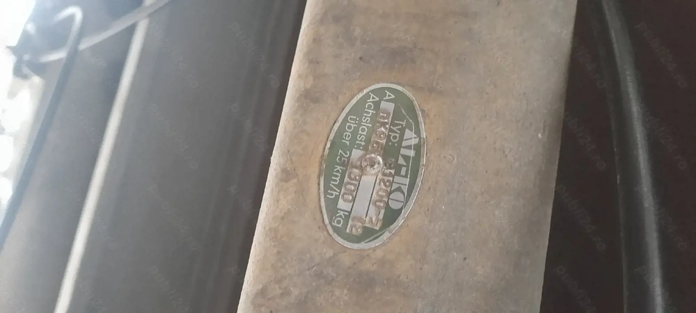 platformă remorcă 2500 kg